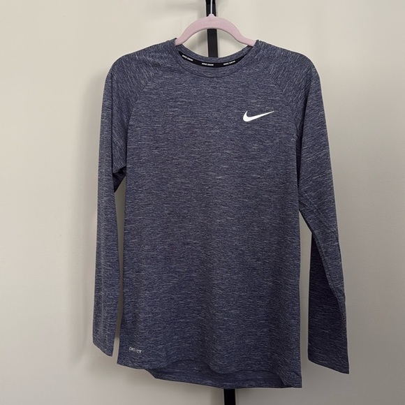 Men’s Nike swim shirt, Nike, Size S, Color Navy Blue, NWT - Picture 1 of 14